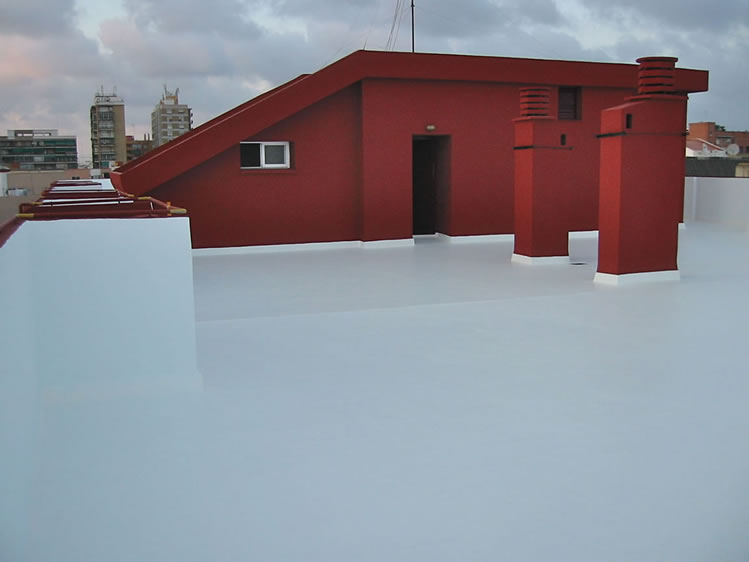 Pintura impermeabilizante terrazas,aticos,etc